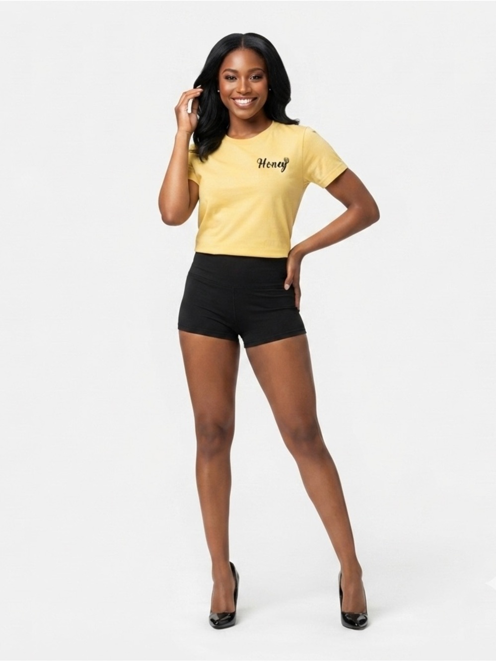 Dirty Laundry Yellow Honey Graphic Tee Size XL